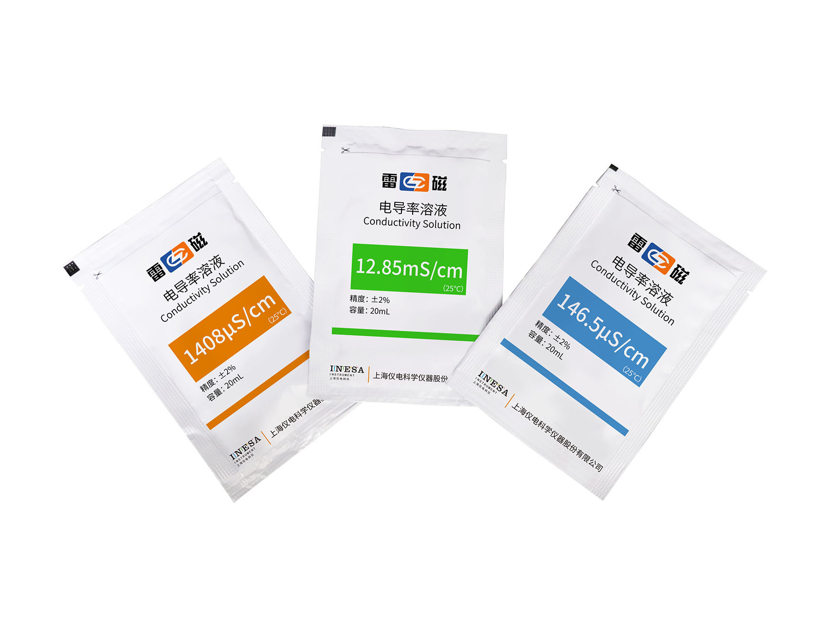 袋装电导率校准溶液